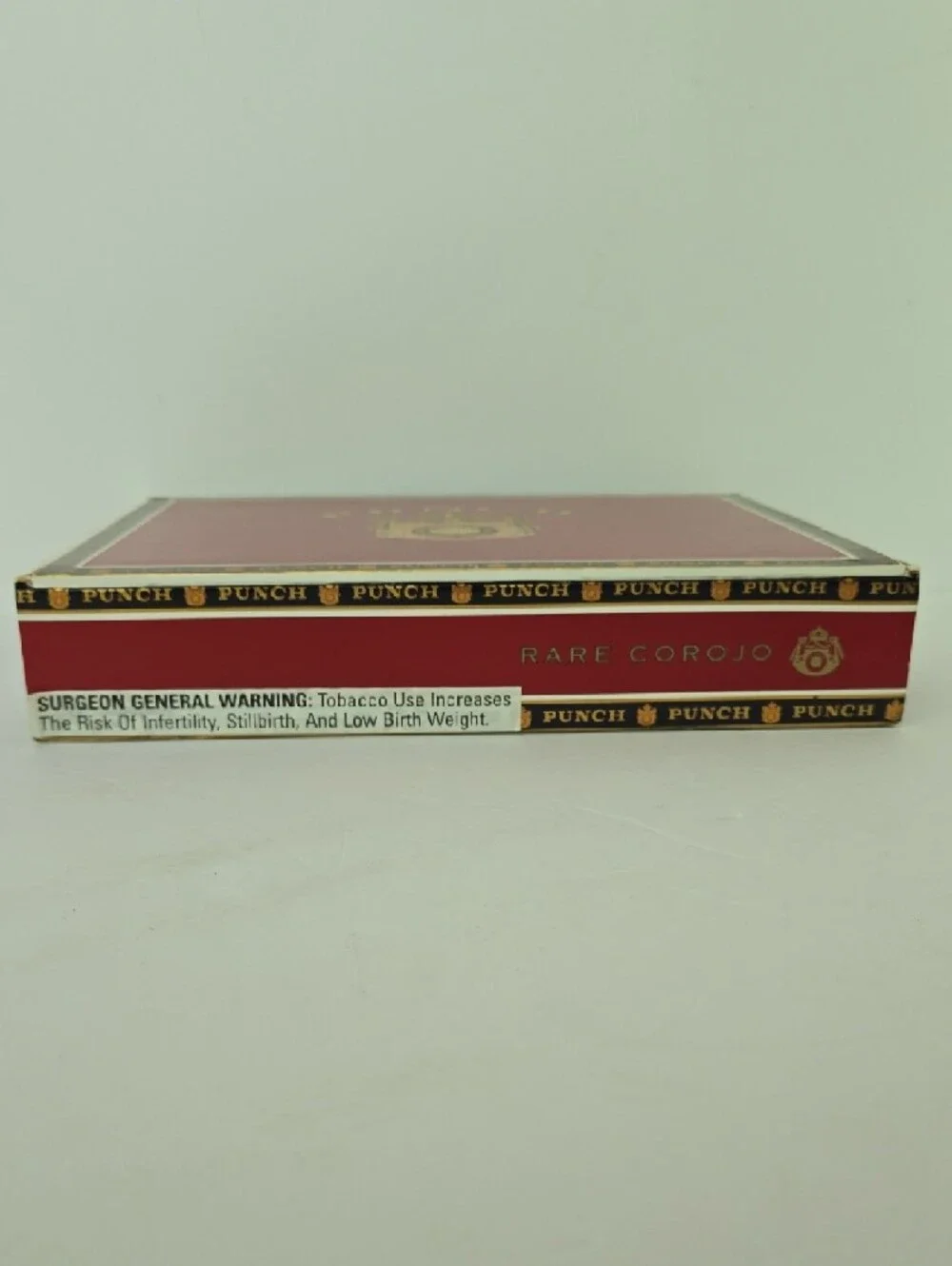 Vintage Punch Rare Corojo Red Empty Cigar Craft Box